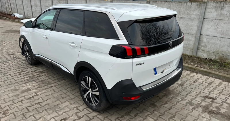 Peugeot 5008 cena 41900 przebieg: 57000, rok produkcji 2019 z Chodzież małe 154